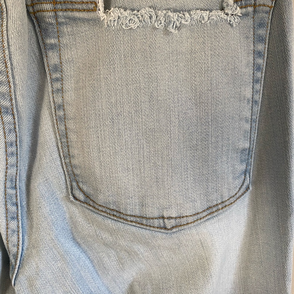 Good American Good Legs Skinny Jeans Light Blue (124) RN#151301 Size 0/25 - Picture 9 of 11